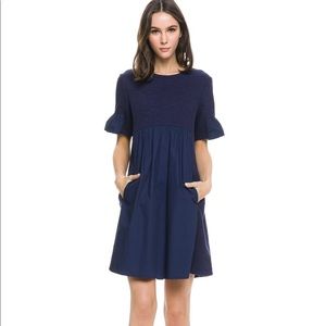 Namesake navy dress